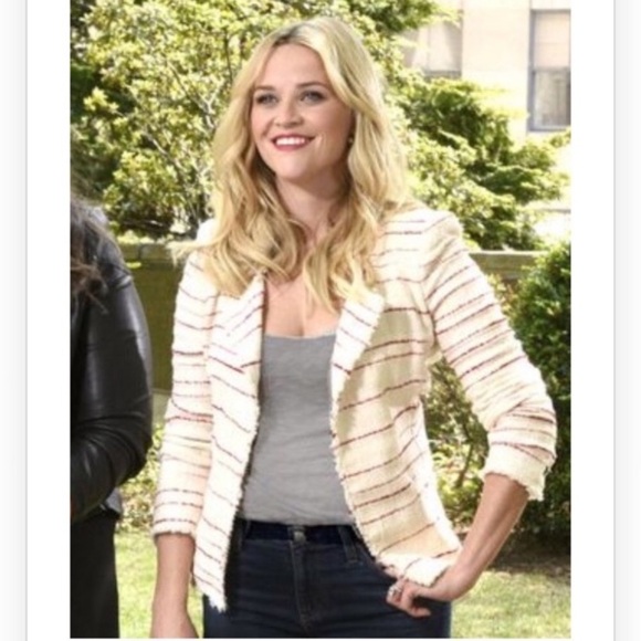 Isabel Marant Etoile Cream Striped Jacket - Picture 2 of 15